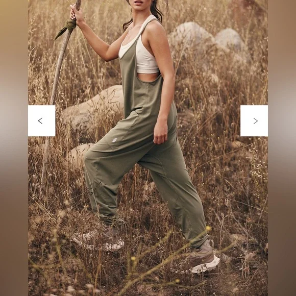 Relaxed Fit Hot Shot Onesie in Sea Grass Green | FP Movement by Free People - Picture 12 of 14